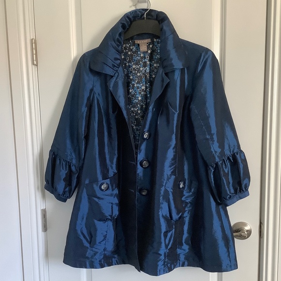 Kenar Stunning Women's Coat Fully Lined, Size 12 - Picture 14 of 15